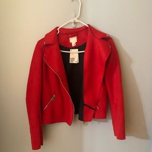 Red blazer